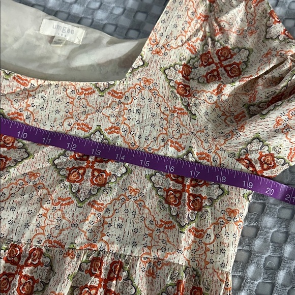 Umgee Bell Sleeves Cream Dress - Picture 6 of 7